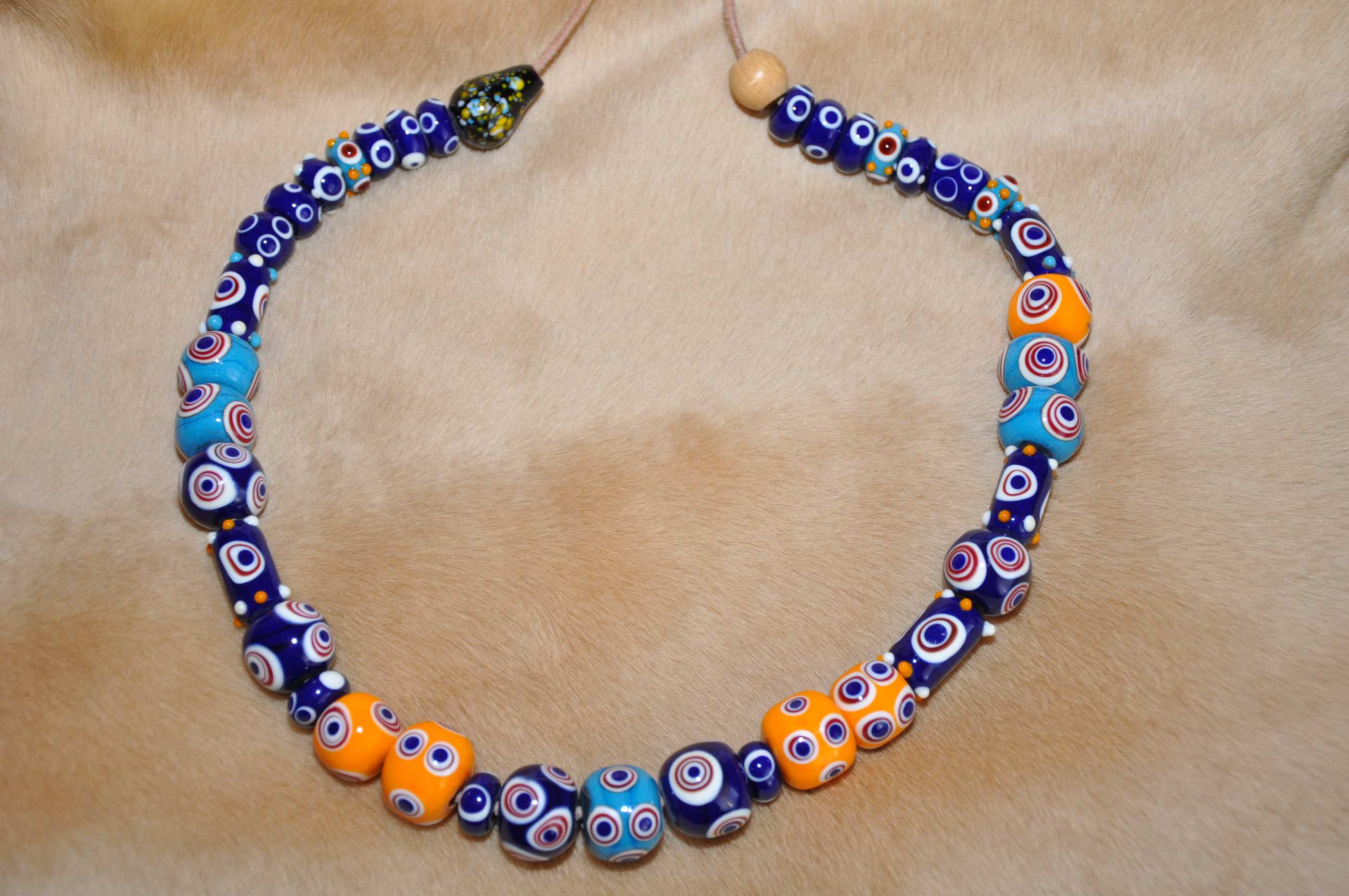 Glasperlenkette nach einem skythischen Fund