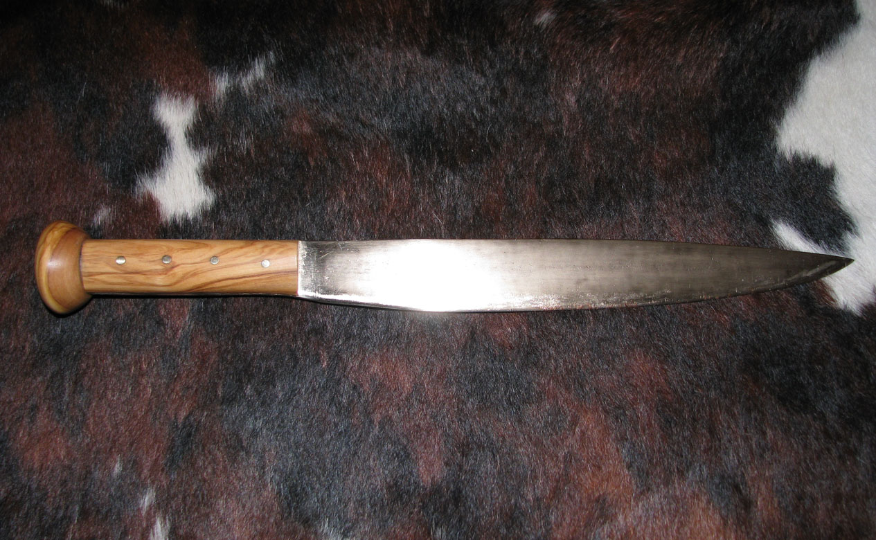 Bronzemesser des Dendra-Kriegers von Mykene